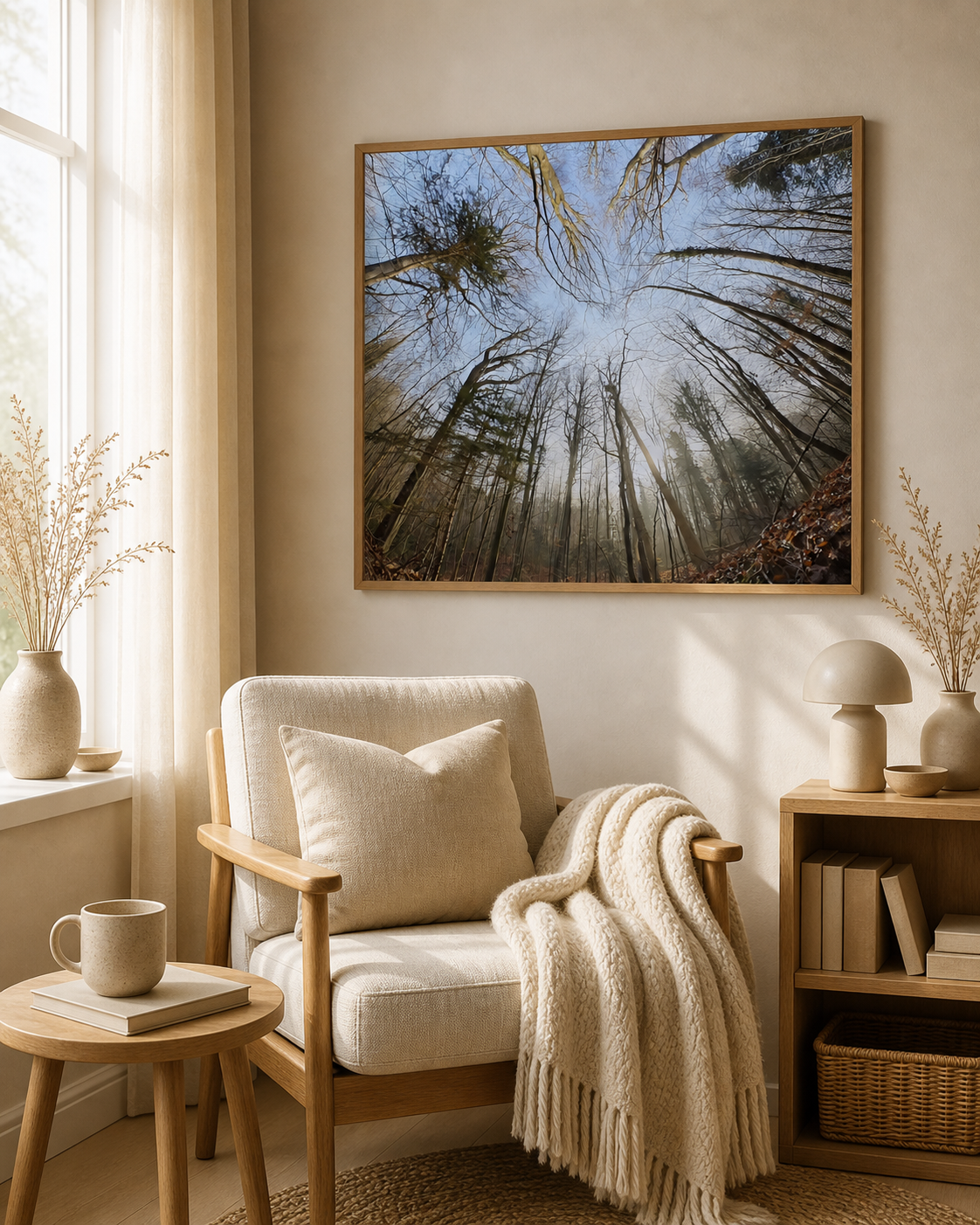 Nordic Portal Square Set 9 print square Scandinavian gallery wall bundle