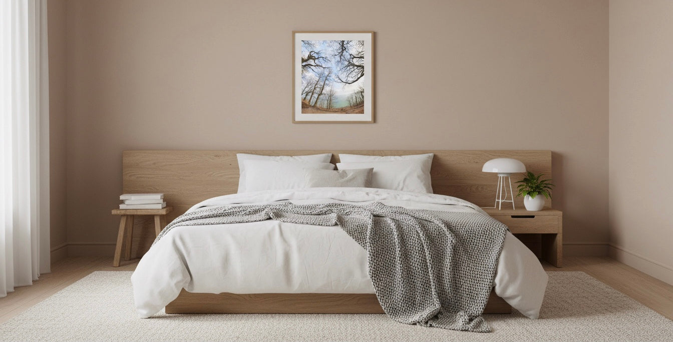 Early Spring — Nordic sea and forest poster from Dream Poster